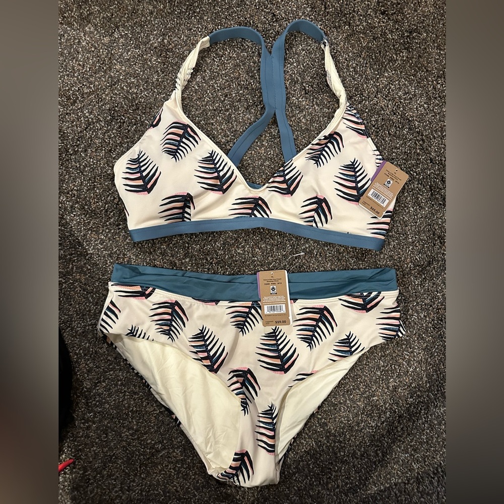 NWT Patagonia Bikini Palms of My Heart
